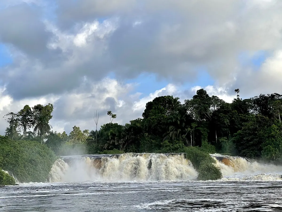 Les chutes de la Lobé, près de Kribi